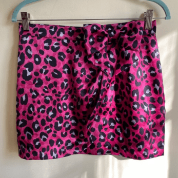 leopard skirt